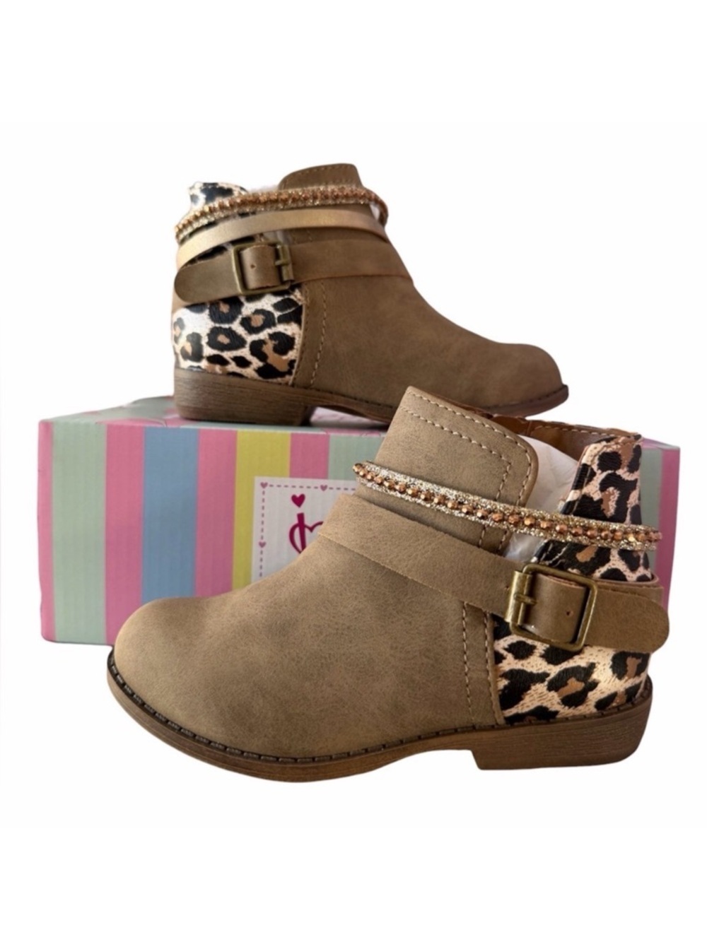 Jellypop Lil Biddy Ankle Booties Girls Kids Winter Boho Western Back to School